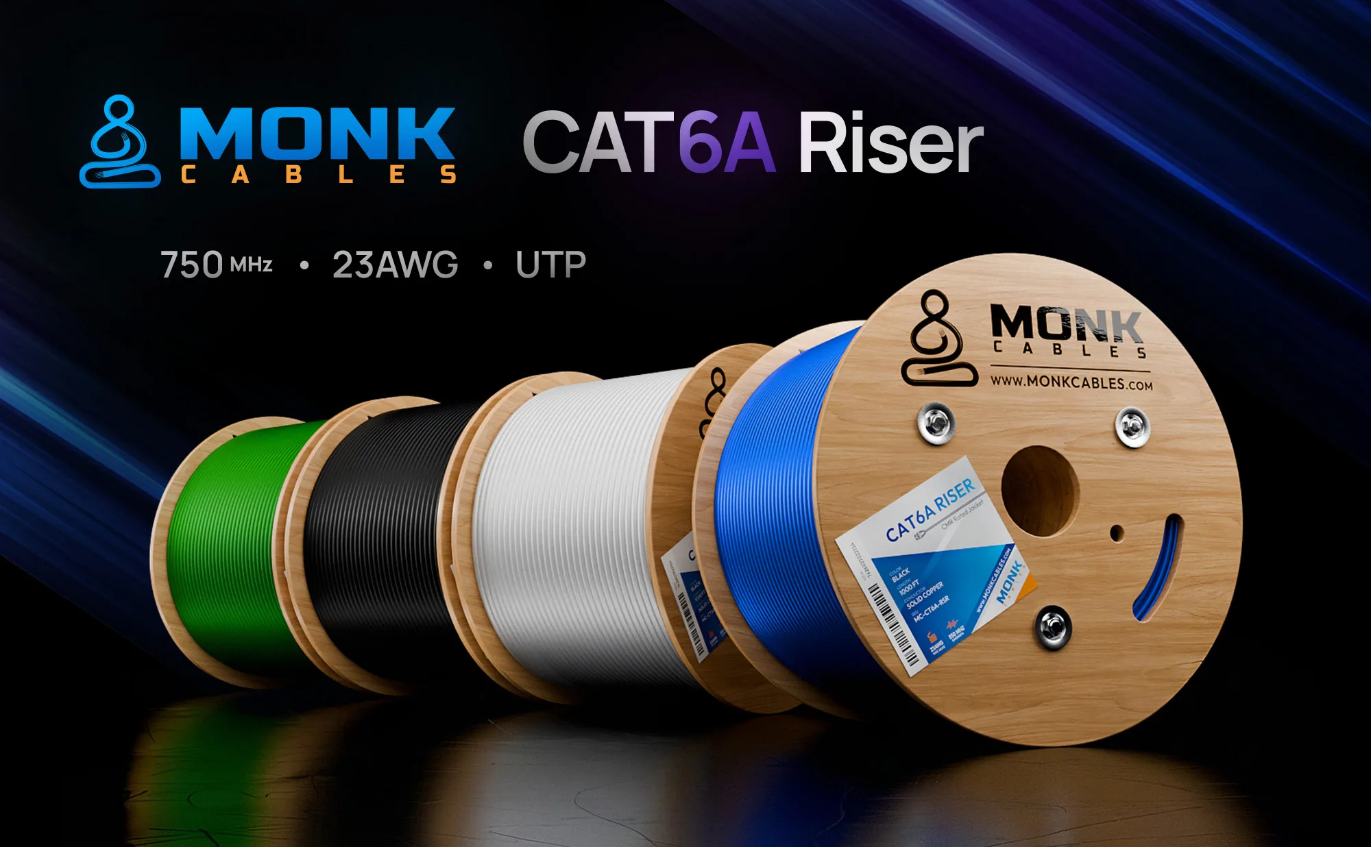Monk Cables Spools