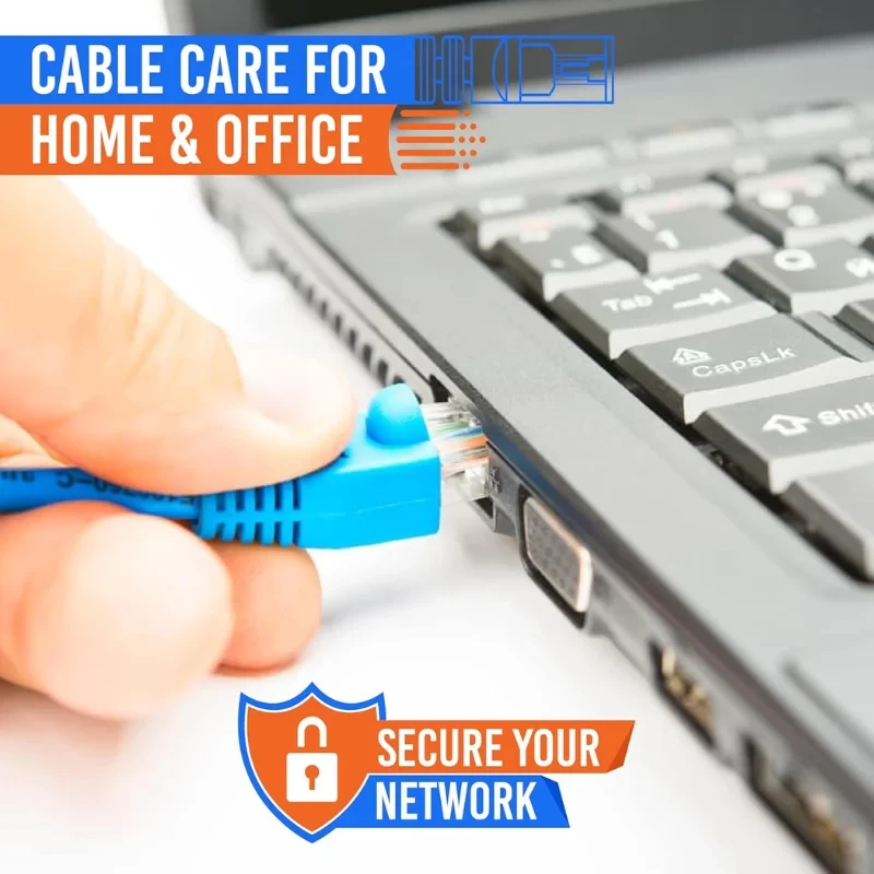 RJ45 connector boots suitable for home and office network setups